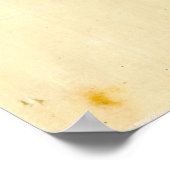 Blaue Morgenglorie Wein 1840 Poster (Ecke)