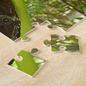 Blaue Morpho Butterfly Naturfotografie Puzzle (Seite)