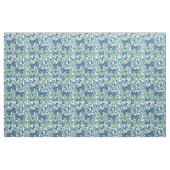 Blaue Morpho-Schmetterlinge Gemustert Stoff (Fat Quarter (45,7 x 55,9 cm))