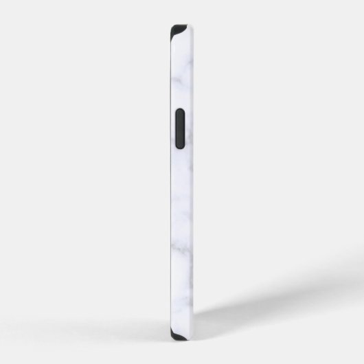 Blaue Morpho Schmetterlinge im Marmorflug iPhone Hülle (Rechte Seite)