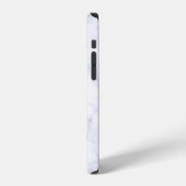 Blaue Morpho Schmetterlinge im Marmorflug iPhone Hülle (Linke Seite)