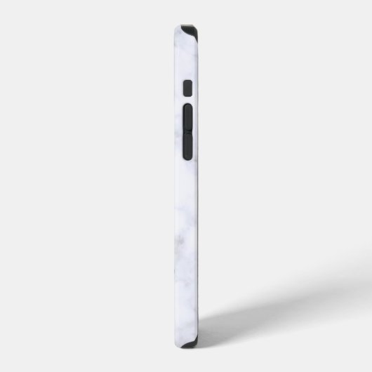 Blaue Morpho Schmetterlinge im Marmorflug iPhone Hülle (Linke Seite)