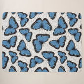 Blaue Morpho-Schmetterlinge Sherpadecke (Vorderseite (Horizontal))