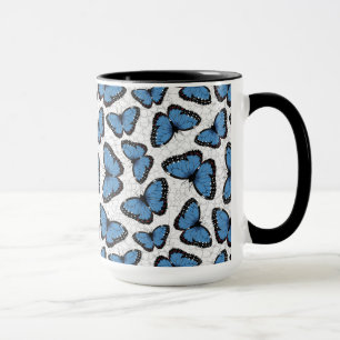 Blaue Morpho-Schmetterlinge Tasse