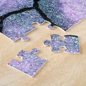 Blaue Mosaik Puzzle (Seite)