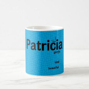 Blaue Mosaik-Tasse Patricia Kaffeetasse