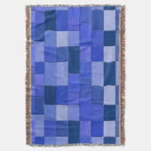 Blaue Mosaikfliesen Decke (Vorderseite Vertikal)