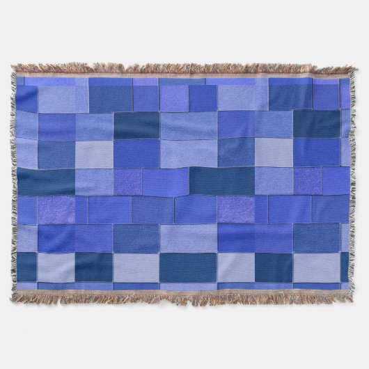 Blaue Mosaikfliesen Decke (Vorderseite)