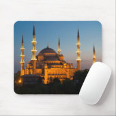 Blaue Moschee an der Dämmerung Mousepad (Mit Mouse)