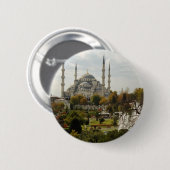 Blaue Moschee Button (Vorne & Hinten)