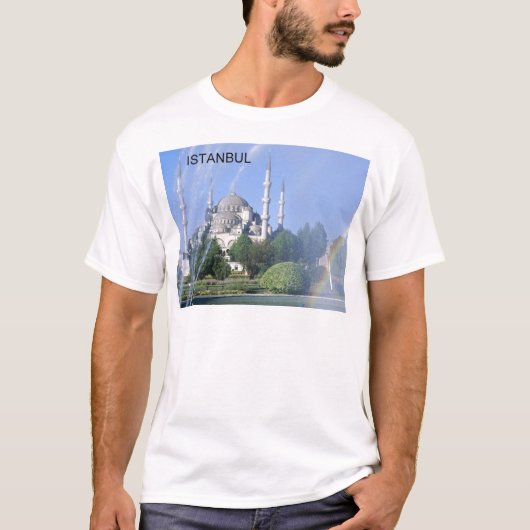 Blaue Moschee der Türkei Istanbul (St.K) T-Shirt (Vorderseite)