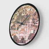 Blaue Moschee Große Wanduhr (Winkel)