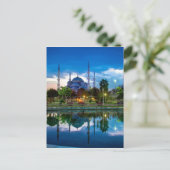 Blaue Moschee in Istanbul Postkarte (Stehend Vorderseite)