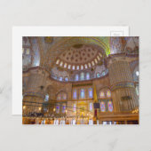 Blaue Moschee in Istanbul Türkei Postkarte (Vorne/Hinten)