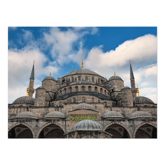 Blaue Moschee Istanbul Fotodruck (Vorne)