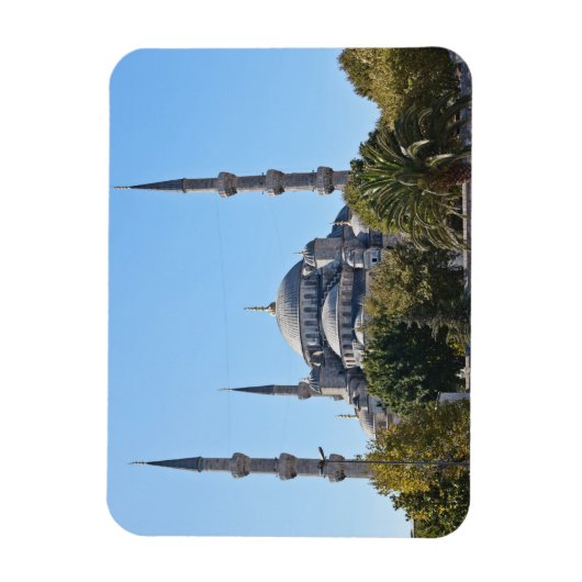 Blaue Moschee Istanbul Magnet (Vertikal)