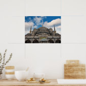 Blaue Moschee Istanbul Poster (Küche)