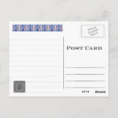 Blaue Moschee - Istanbul Postkarte (Rückseite)