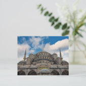 Blaue Moschee Istanbul Postkarte (Stehend Vorderseite)
