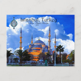 Blaue Moschee - Istanbul Postkarte
