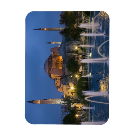 Blaue Moschee, Istanbul, Türkei Magnet (Vertikal)