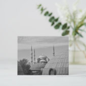 Blaue Moschee, Istanbul, Türkei Postkarte (Stehend Vorderseite)