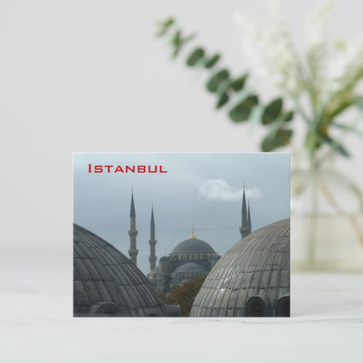 Blaue Moschee Postkarte (Stehend Vorderseite)