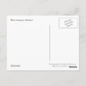 Blaue Moschee Postkarte (Rückseite)