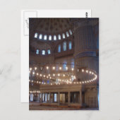 Blaue Moschee Postkarte (Vorne/Hinten)