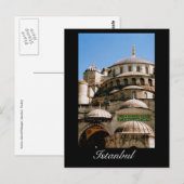 Blaue Moschee Postkarte (Vorne/Hinten)