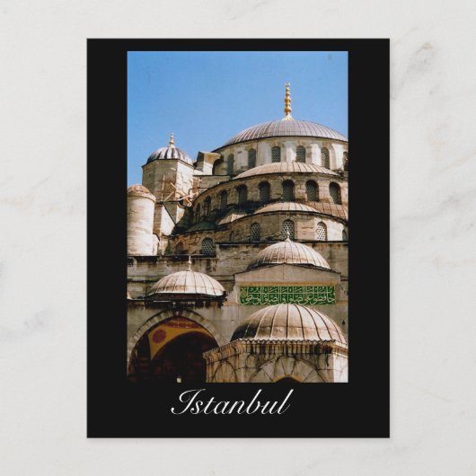 Blaue Moschee Postkarte (Vorderseite)