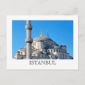 Blaue Moschee Postkarte (Vorderseite)