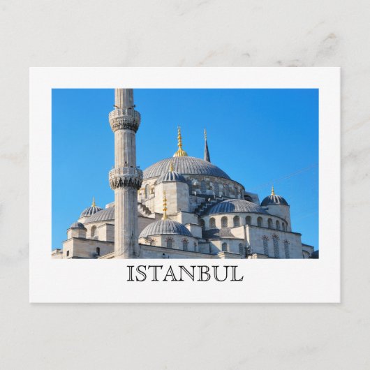 Blaue Moschee Postkarte (Vorderseite)