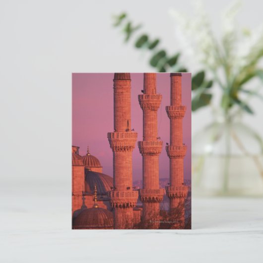 Blaue Moschee Postkarte (Stehend Vorderseite)