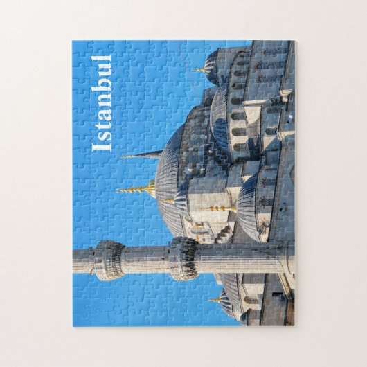 Blaue Moschee Puzzle (Vertikal)