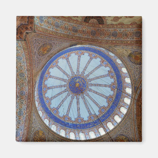 Blaue Moschee Square Magnet
