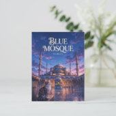 Blaue Moschee (Sultan-Ahmed-Moschee) Türkei Postkarte (Stehend Vorderseite)