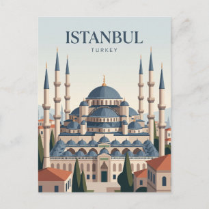 Blaue Moschee Türkei Postkarte