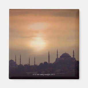 Blaue Moschee und Hagia Sophia die Türkei, Magnet