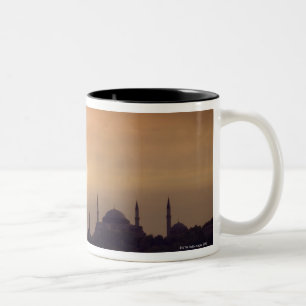 Blaue Moschee und Hagia Sophia die Türkei, Zweifarbige Tasse