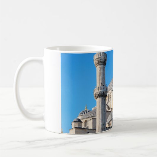 Blaue Moscheen-Tasse Kaffeetasse (Links)