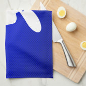 Blaue Motocross-Peitsche Geschirrtuch (Viertel Falte)