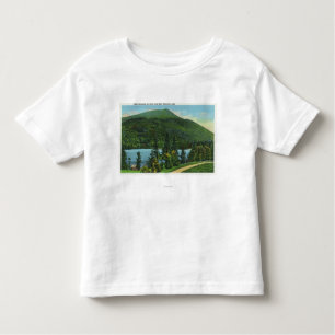 Blaue Mt See-Ansicht des Berges Kleinkind T-shirt