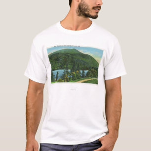 Blaue Mt See-Ansicht des Berges T-Shirt