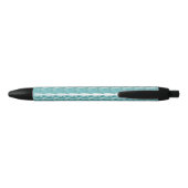 Blaue Murmel Kugelschreiber (Rückseite)
