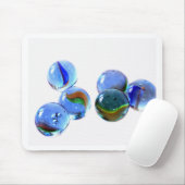 Blaue Murmeltiere Mousepad (Mit Mouse)