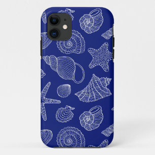Blaue Muschel Case-Mate iPhone Hülle