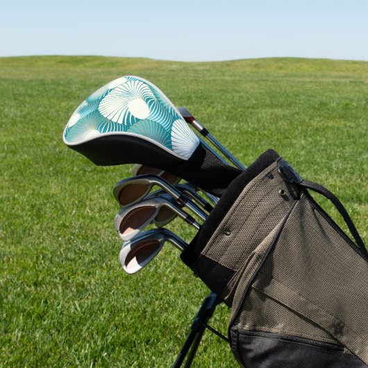 Blaue Muschel Golf Headcover (In SItu)