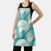 Blaue Muschel Schürze (InSitu)