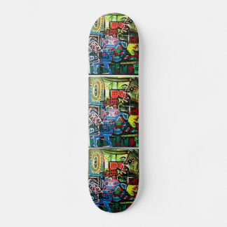 BLAUE MUSCLE SKATEBOARD